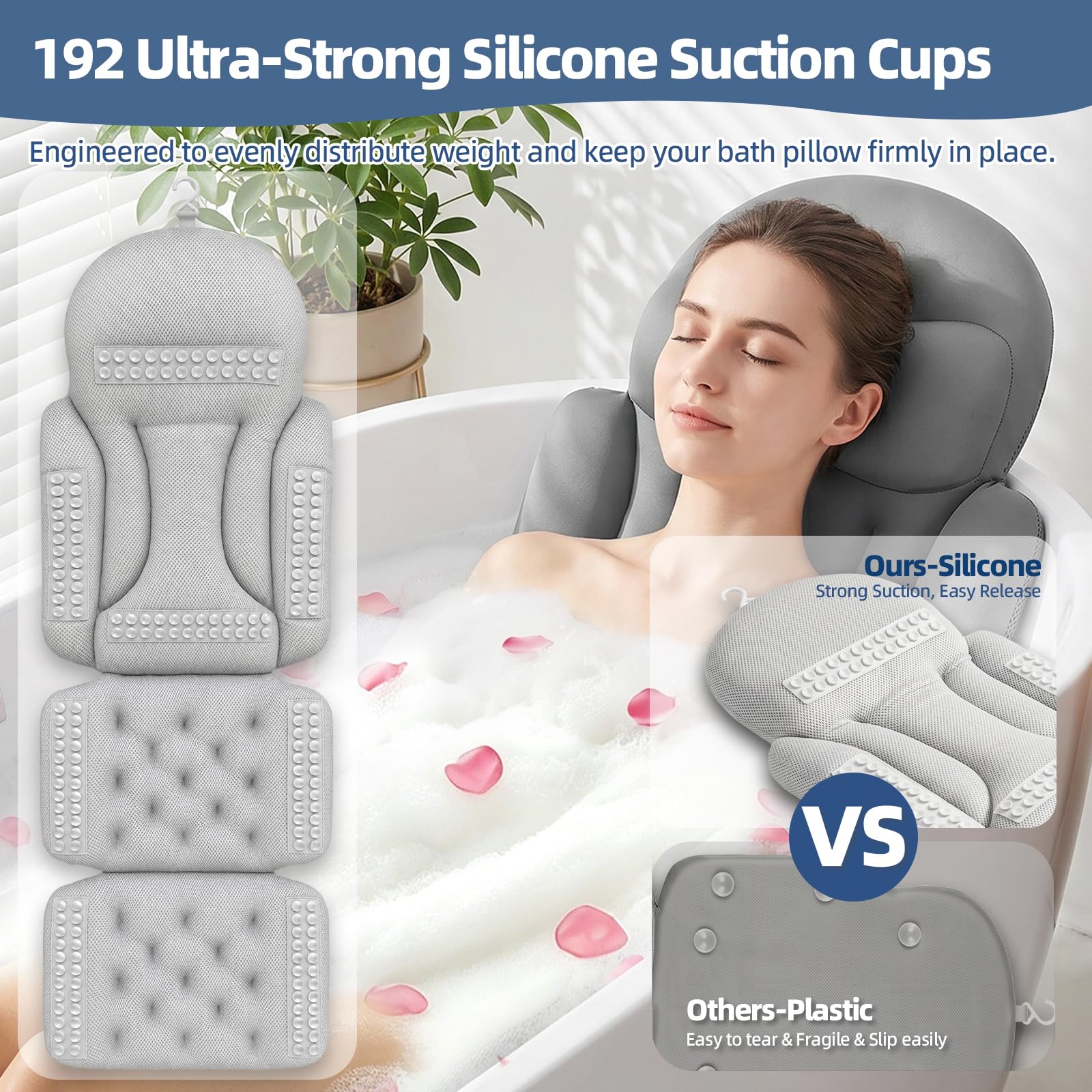 JUOIFIP side profile displaying 2.36-inch thickness and ergonomic contours for support