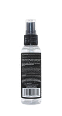 JUST Buzz Off close-up of spray nozzle and bottle texture offering easy application