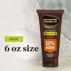 Just for Men Control GX cap and keratin detail highlighting nourishment