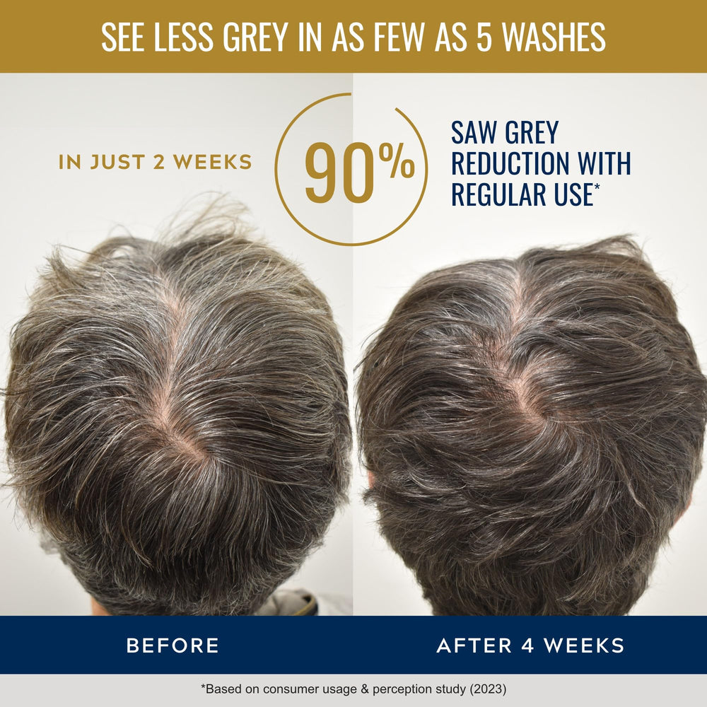 Just for Men Alpha Keratin close-up highlighting strengthening ingredient benefit