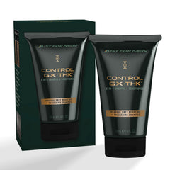 Just for Men bottle front view showing product branding and benefits
