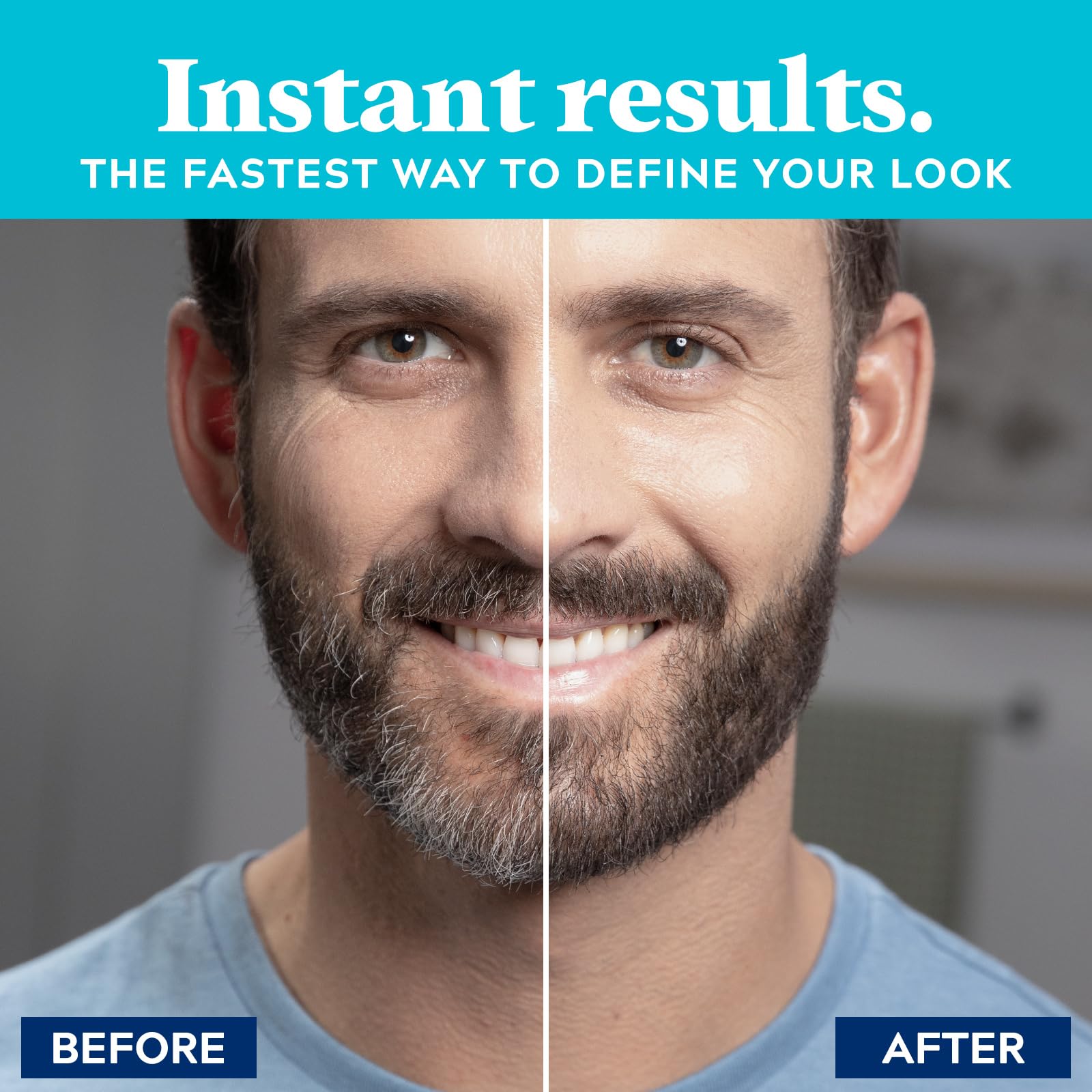 Just for Men application brush detail demonstrating precise control and targeted coverage