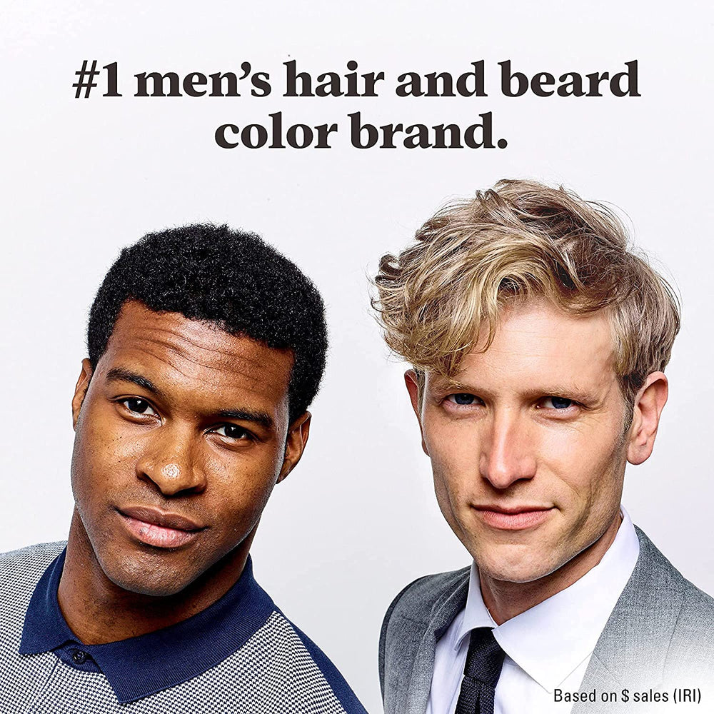 Just For Men product in hand to show scale and how much each box provides