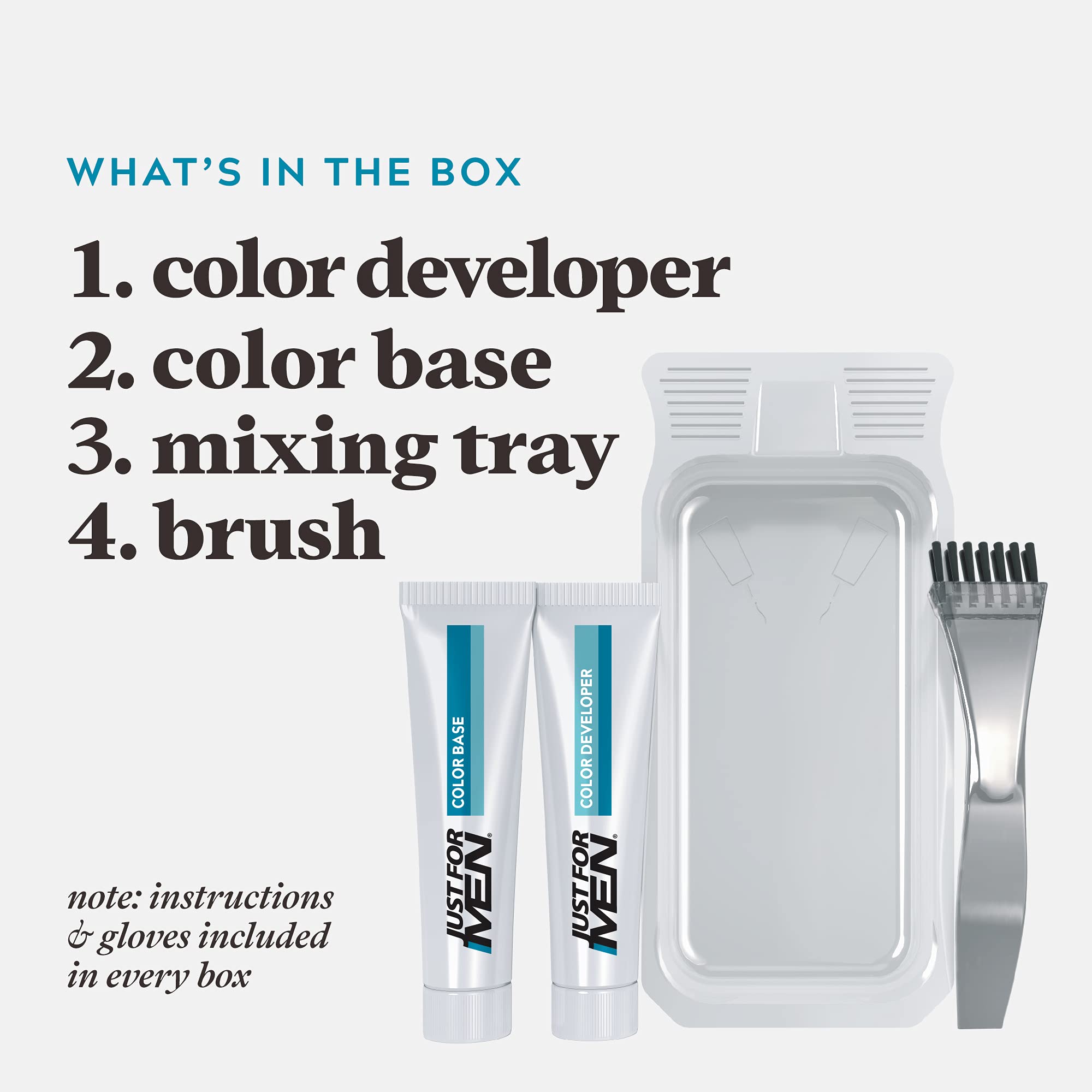 Just For Men gel texture close-up, demonstrating conditioning formula for coarse hair