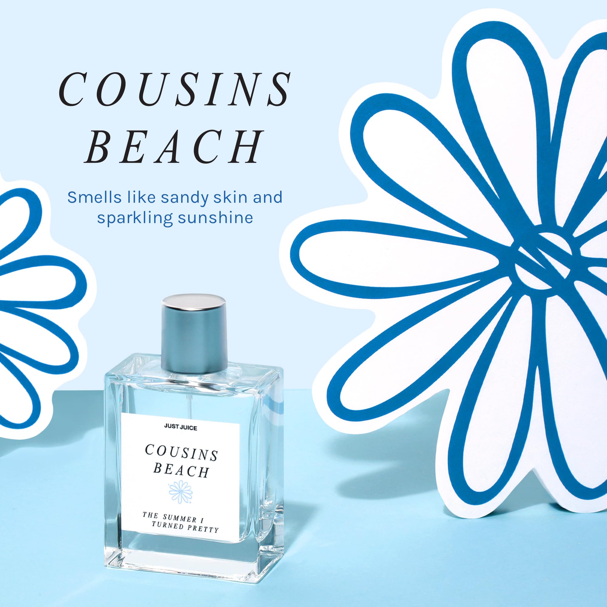 Just Juice packaging label inspired by The Summer I Turned Pretty for gifting