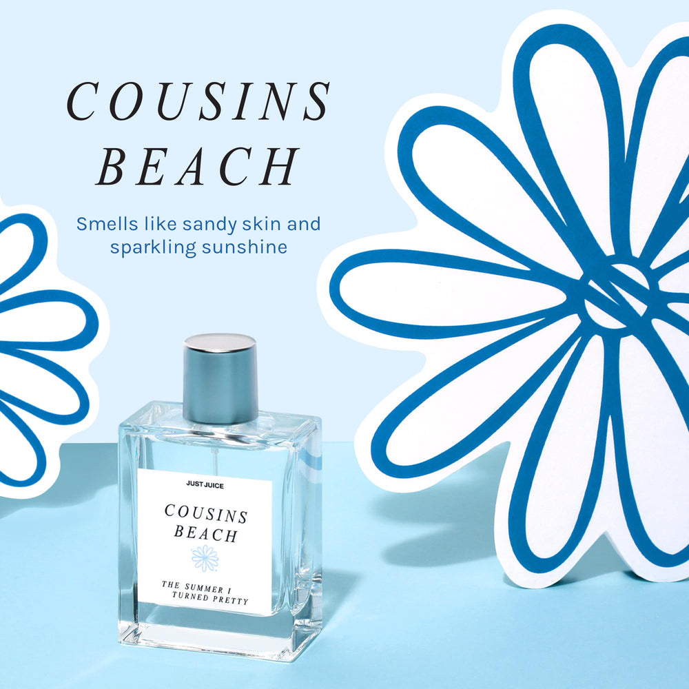Just Juice packaging label inspired by The Summer I Turned Pretty for gifting