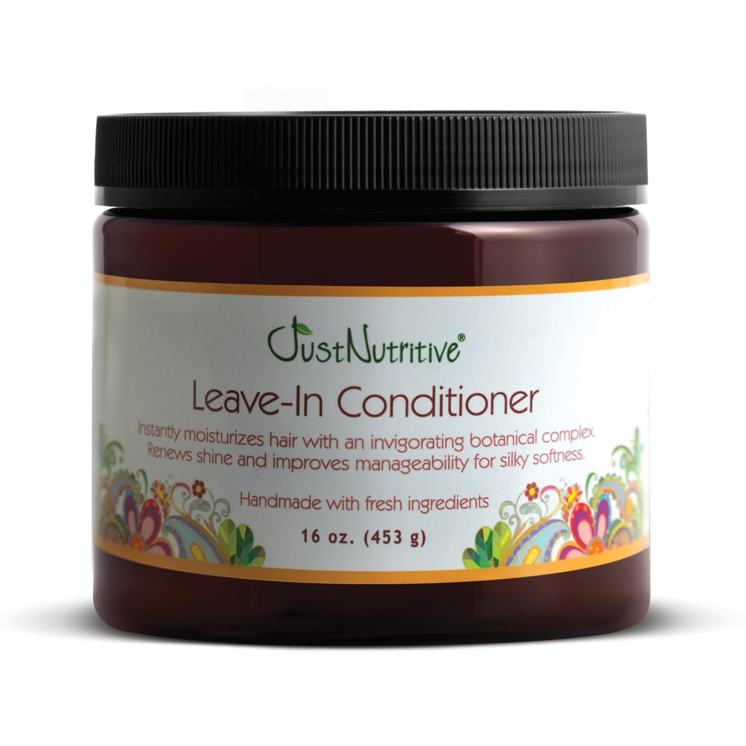 Just Nutritive front bottle showing clean packaging and product benefit