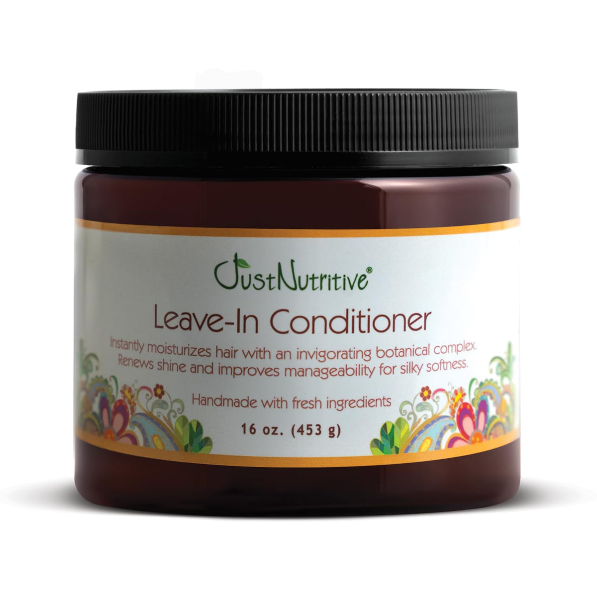 Just Nutritive front bottle showing clean packaging and product benefit