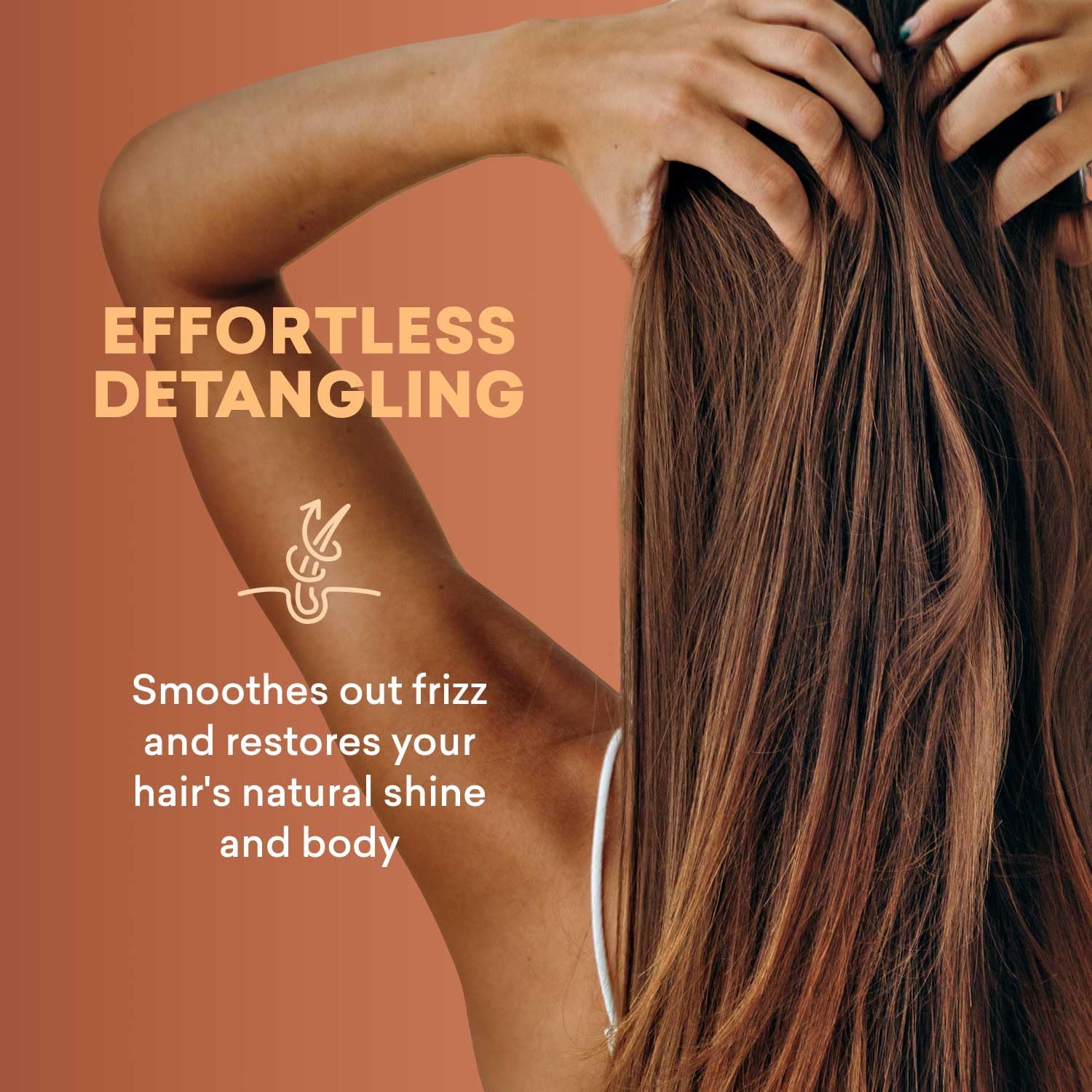 Just Nutritive avocado and meadowfoam ingredients showcasing nourishing hydration