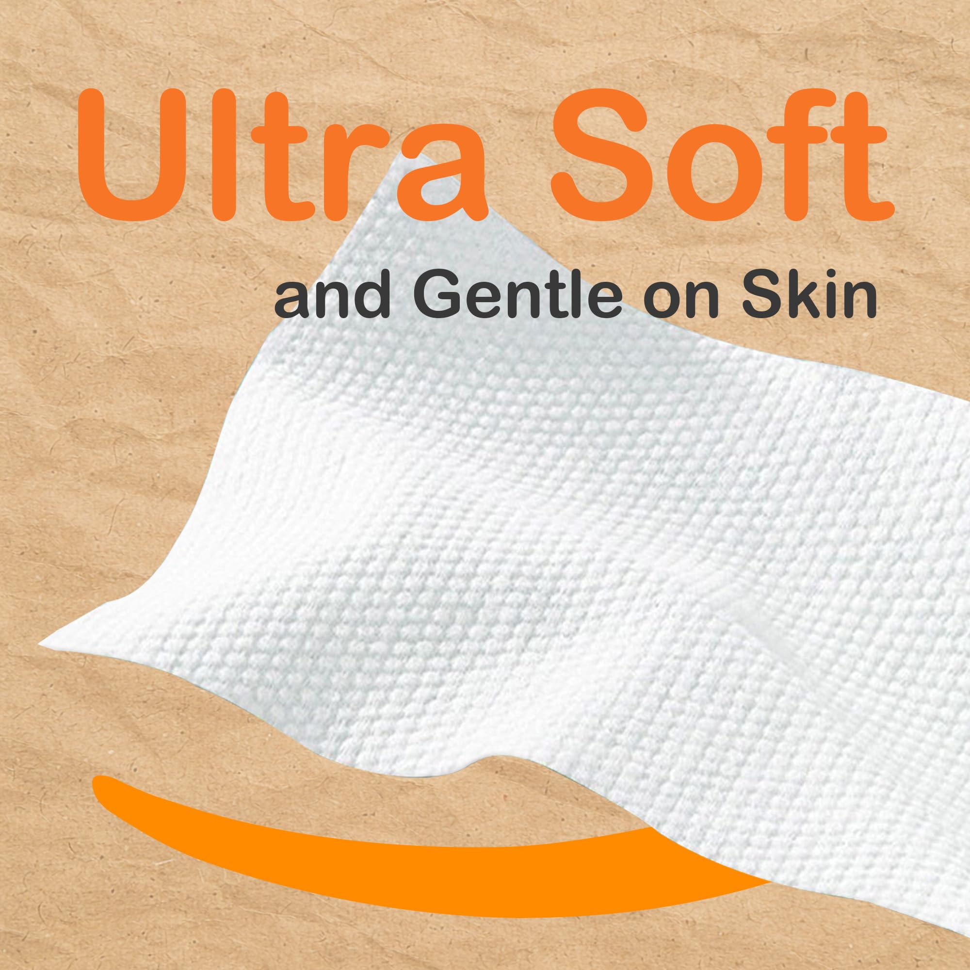 JUST TO GO towel texture close-up highlighting gentle durability