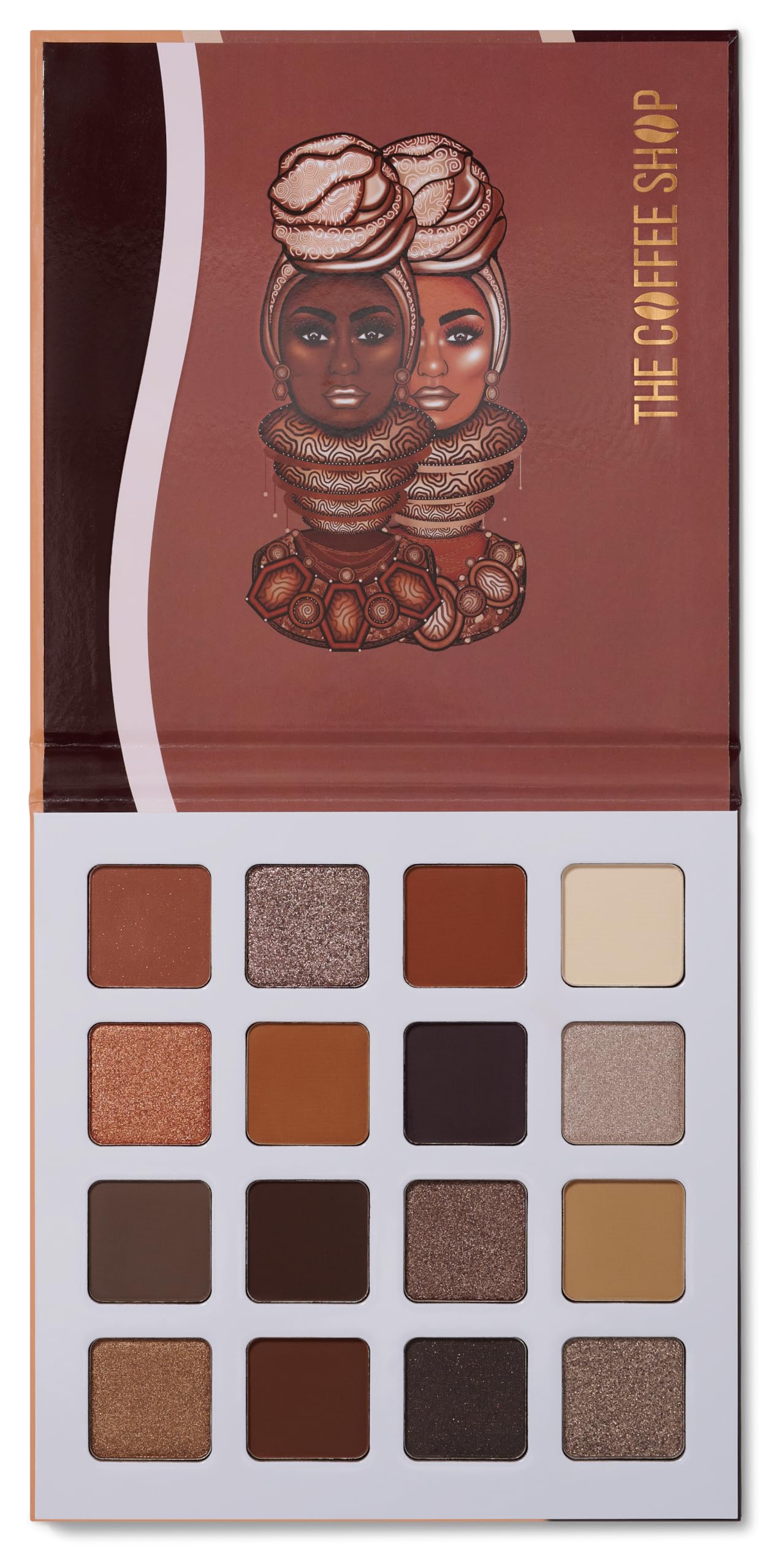 Juvia's Place packaging label detail showing palette name and ingredient panel
