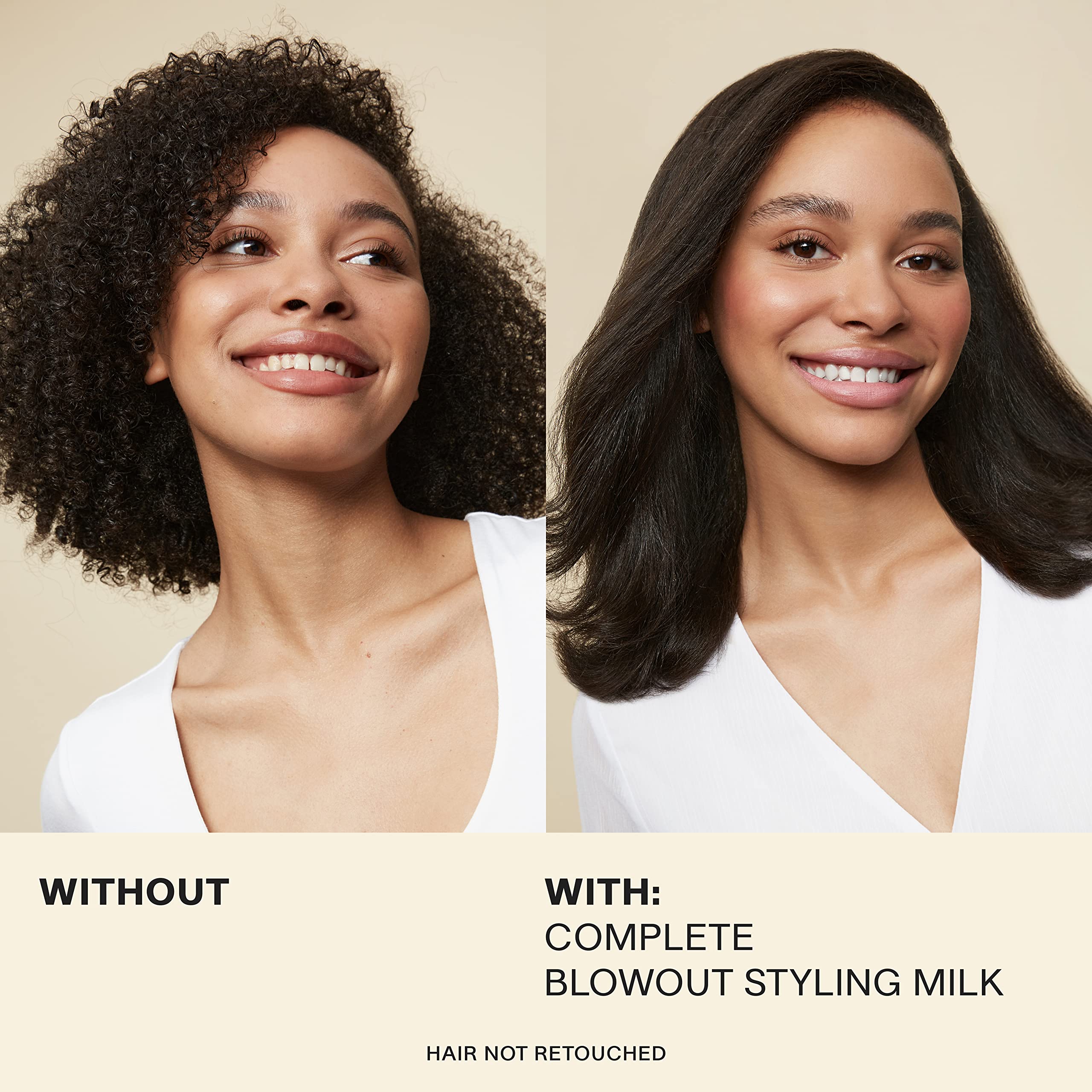 JVN styling milk texture close-up showing lightweight creamy consistency