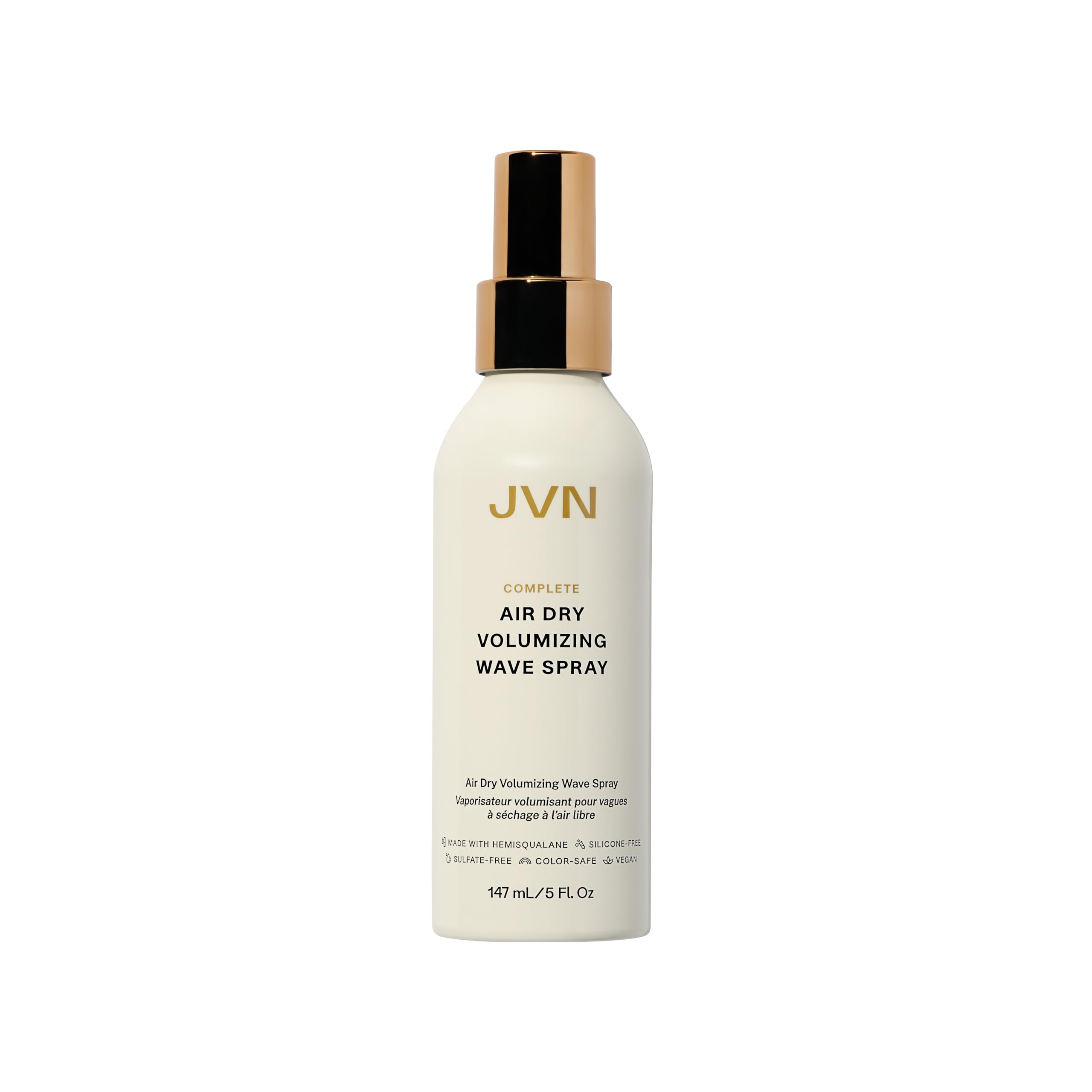JVN front packaging showing volumizing wave spray benefit