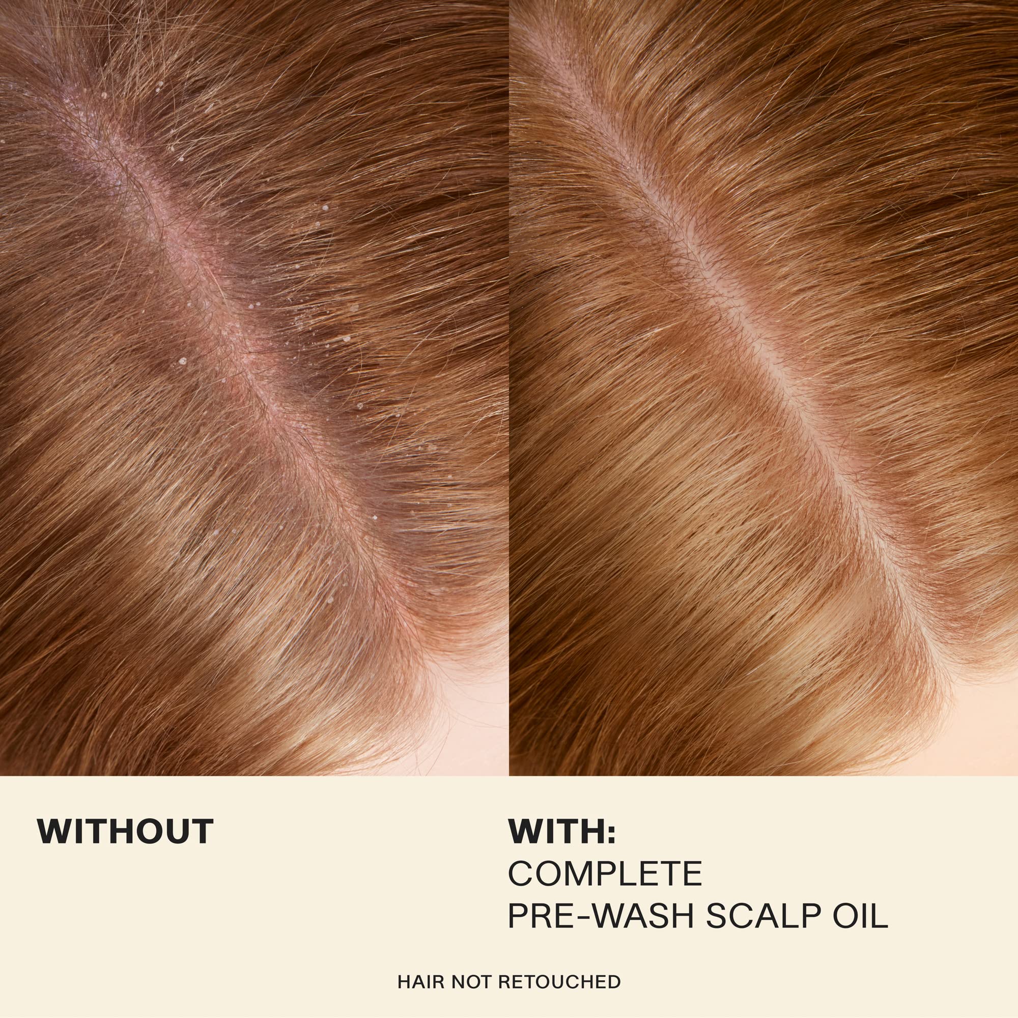 JVN oil texture in pool illustrating lightweight absorption benefit
