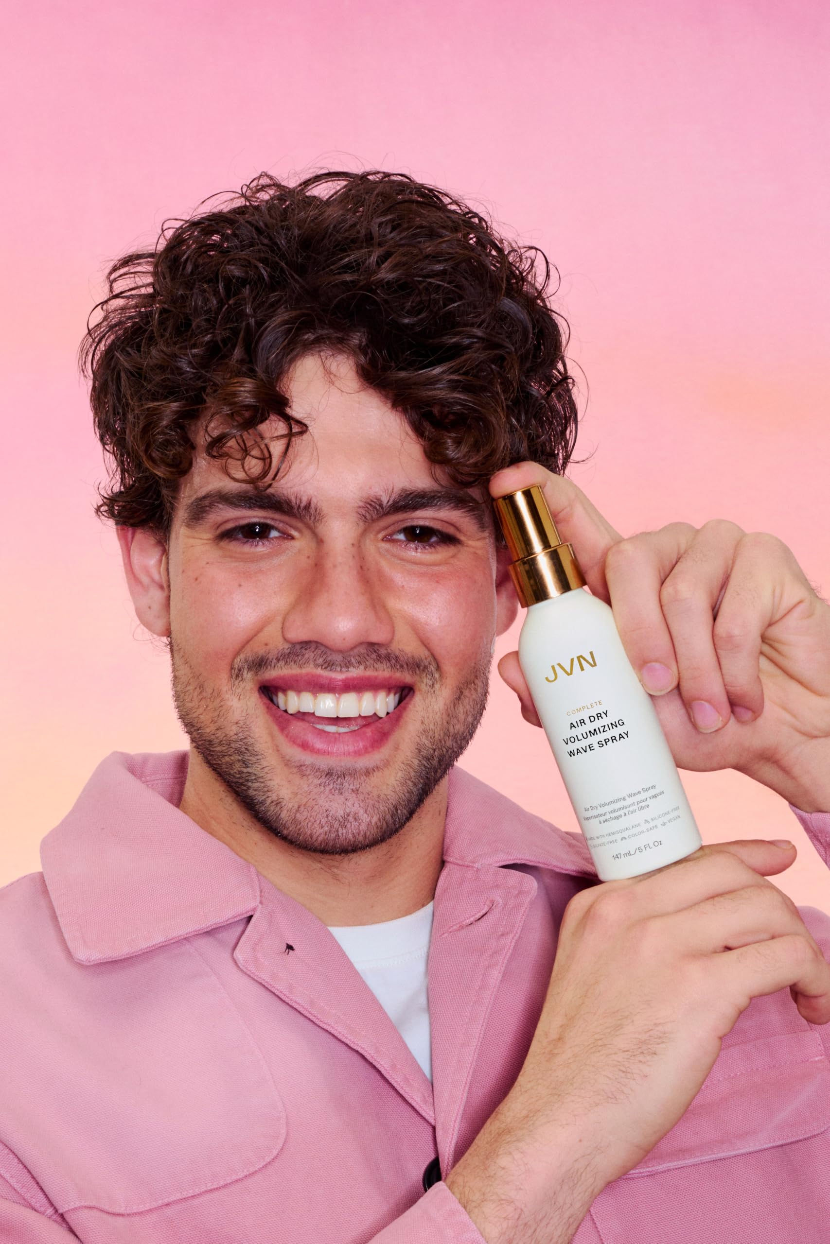 JVN close-up texture of mist demonstrating soft touchable finish