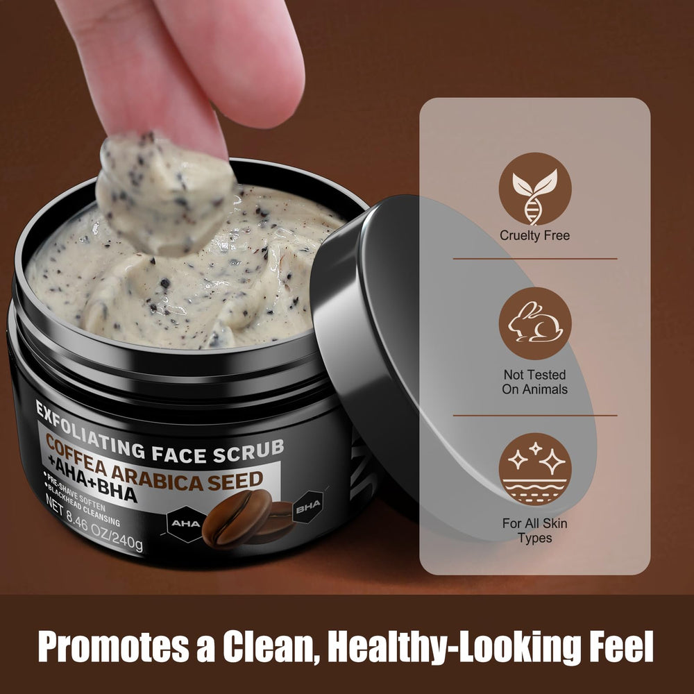 JVR jar on bathroom counter with towel, supports daily grooming routine benefit