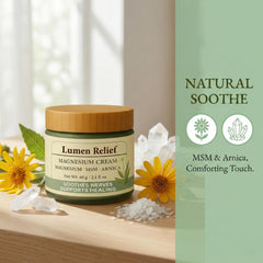 JYGOEX jar on nightstand lifestyle scene showing easy bedside self-care use