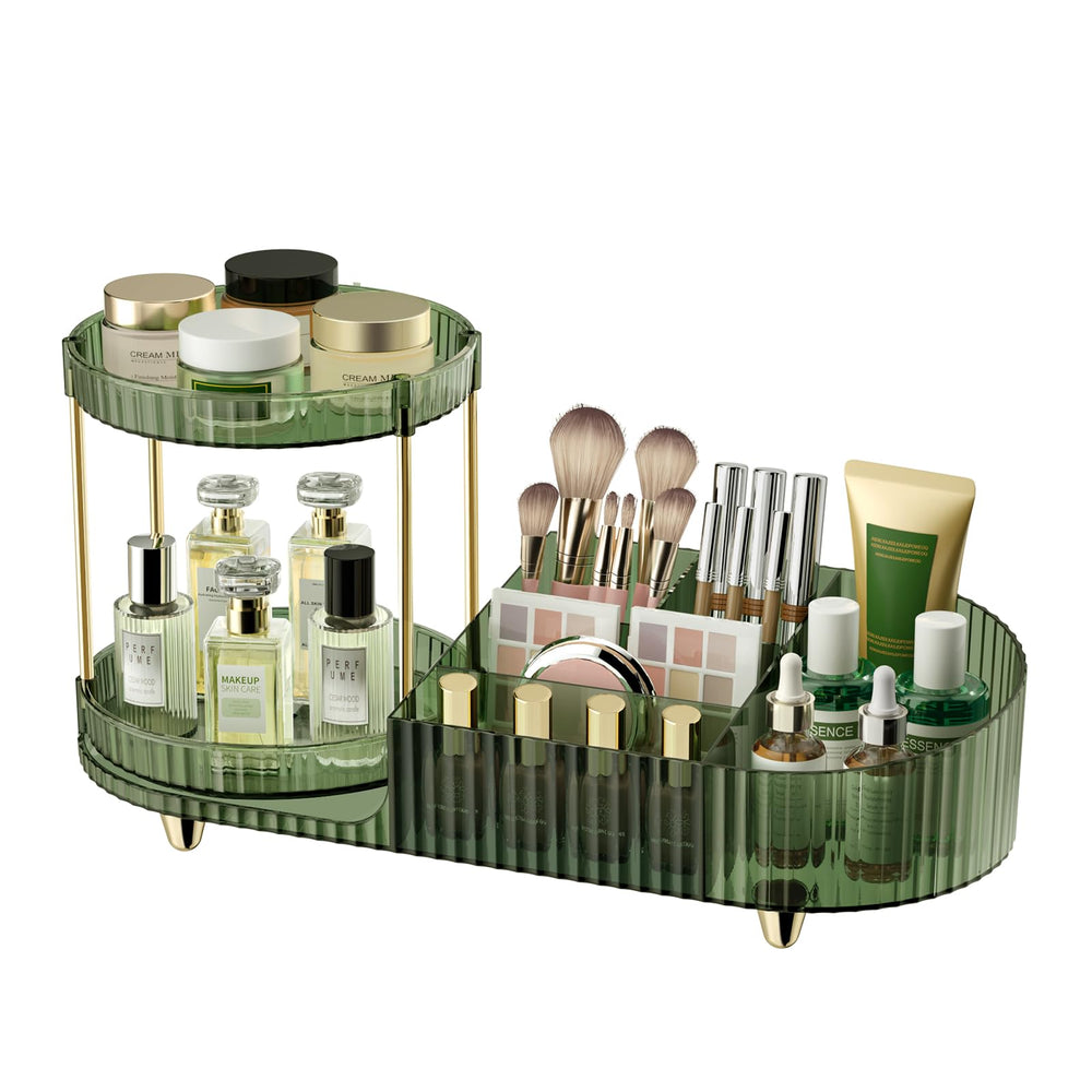 Jywantful front view organizer showing all compartments and neat storage benefit