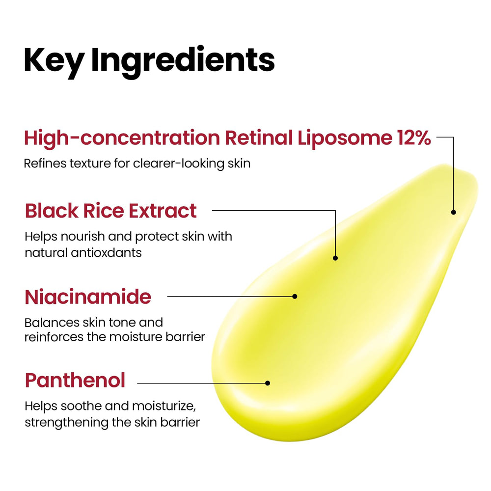 K-SECRET application pressing serum into skin, shows absorption and targeted treatment benefit