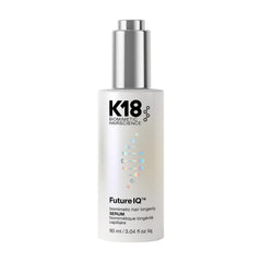 K18 front packaging showing bottle and label, highlights clean design and benefit