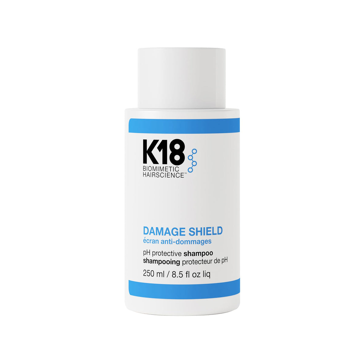 K18 front packaging shows clean bottle and clear labeling for easy identification