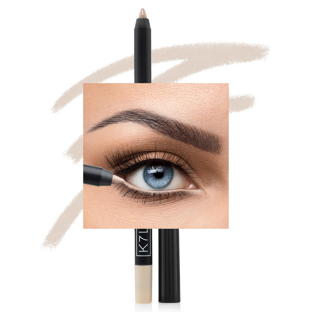 K7L front packaging showing pencil and shade, clear product information benefit