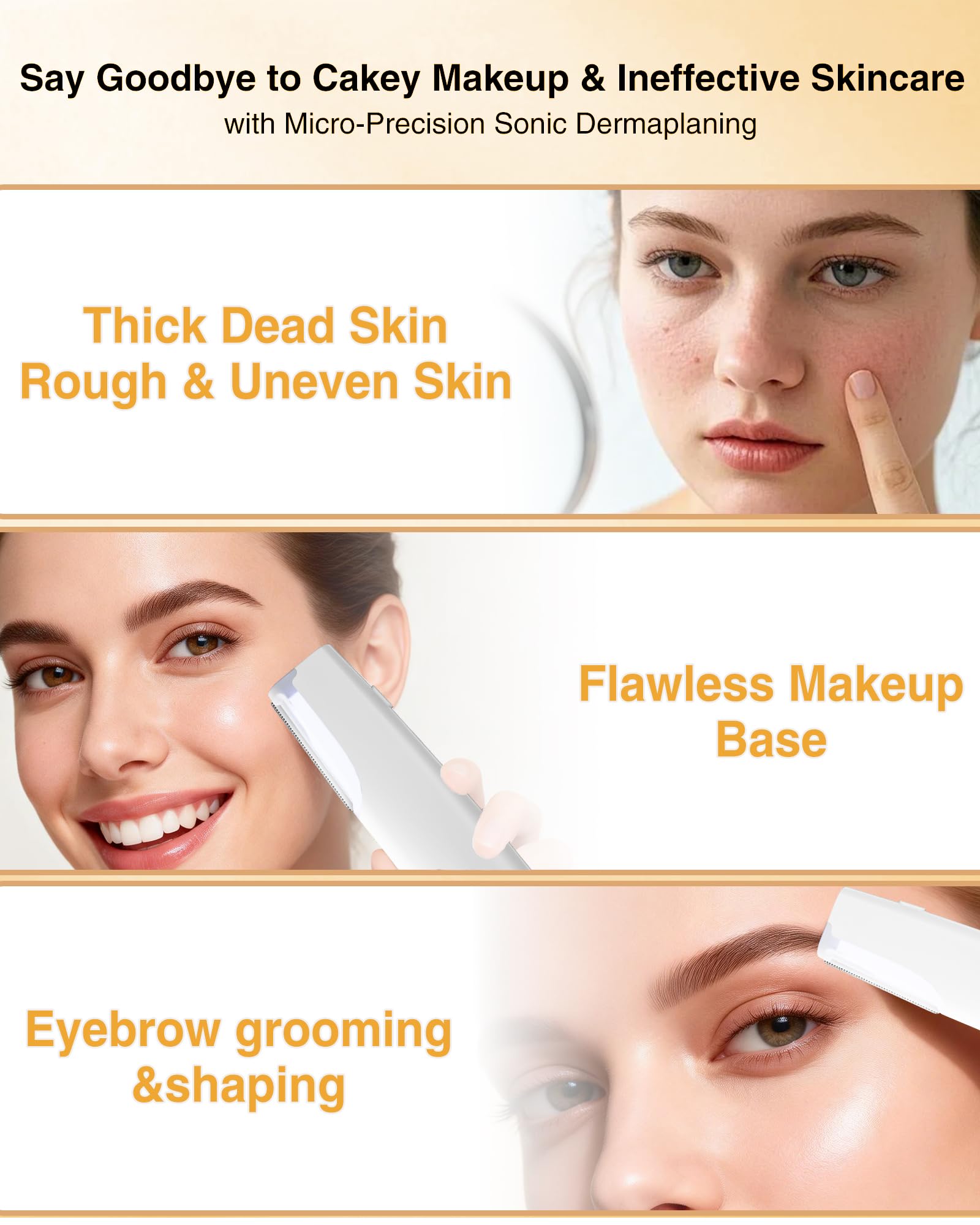 kabborro LED light precision illuminating fine hairs for accurate removal