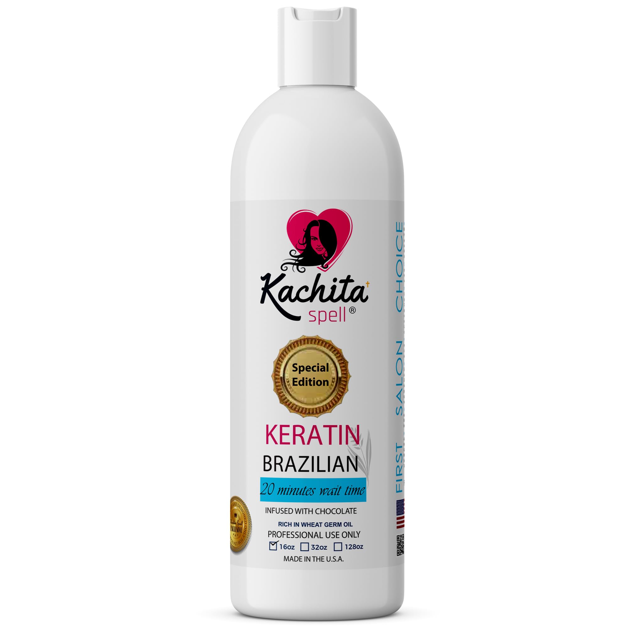 Kachita Spell on model with smooth hair in lifestyle setting showing frizz control benefit