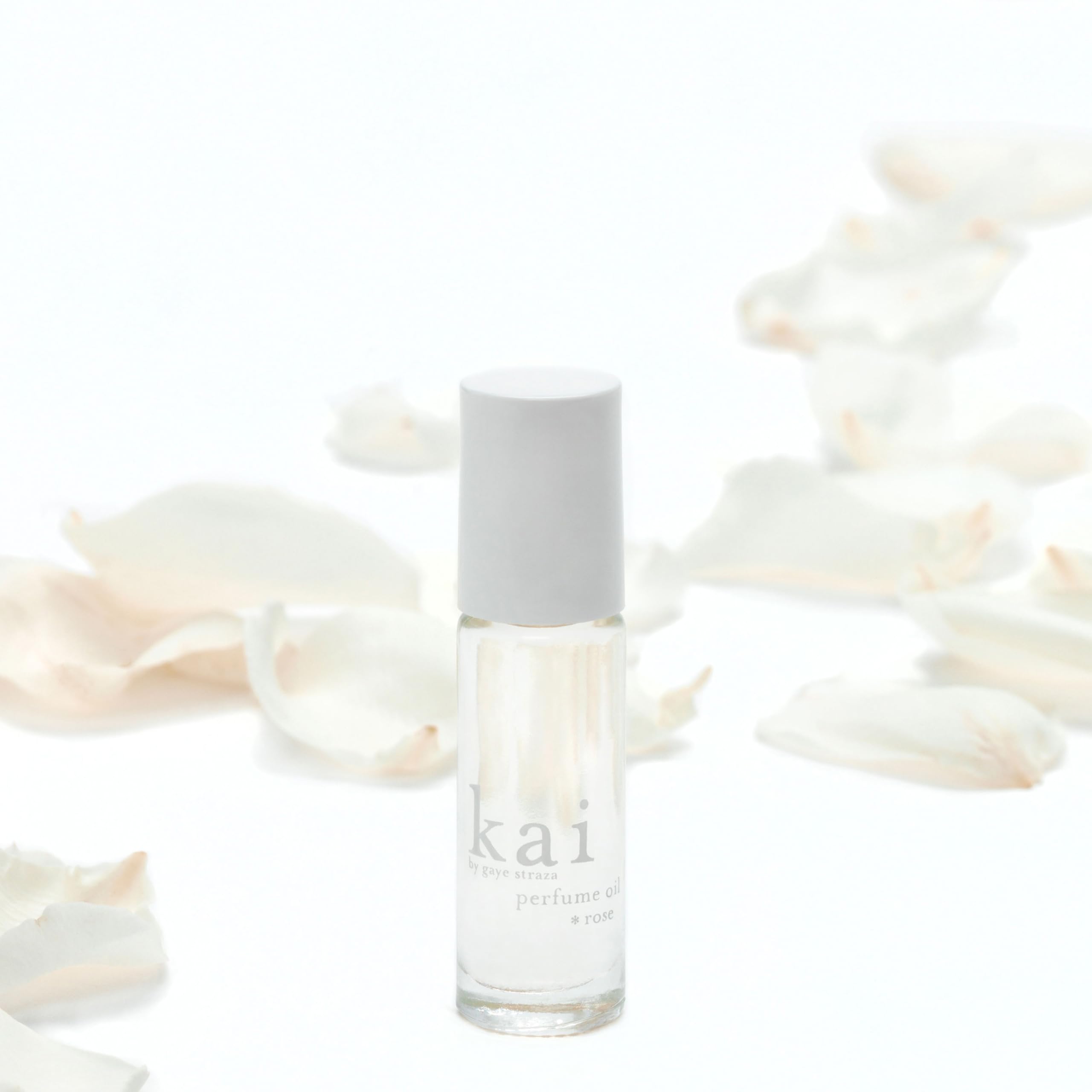 kai roll-on in hand for scale, highlighting small 1/8 oz size and easy portability
