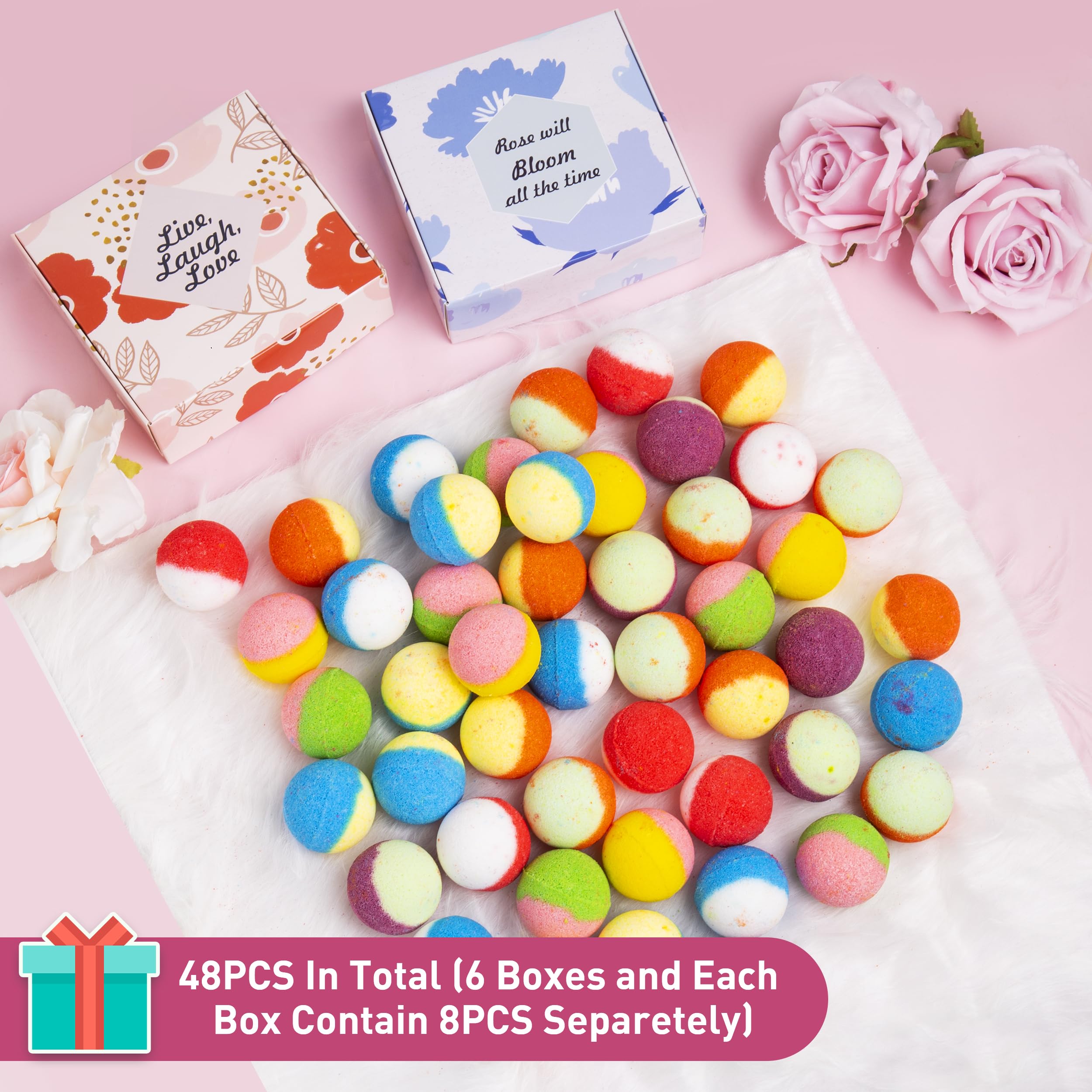 Kainga Recka bath bomb held in hand showing scale and single-use convenience benefit