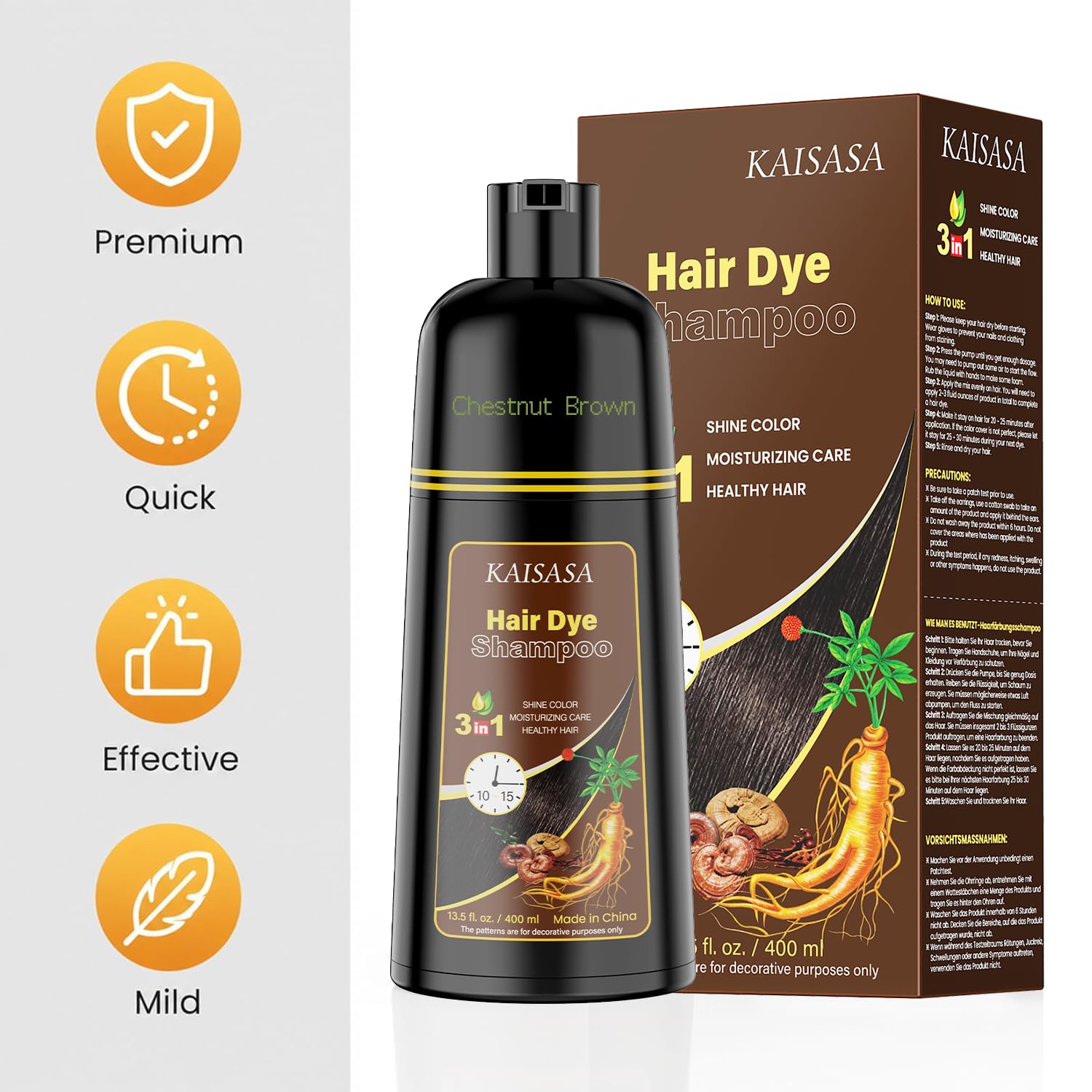 KAISASA in bathroom setting demonstrating quick convenient at-home use