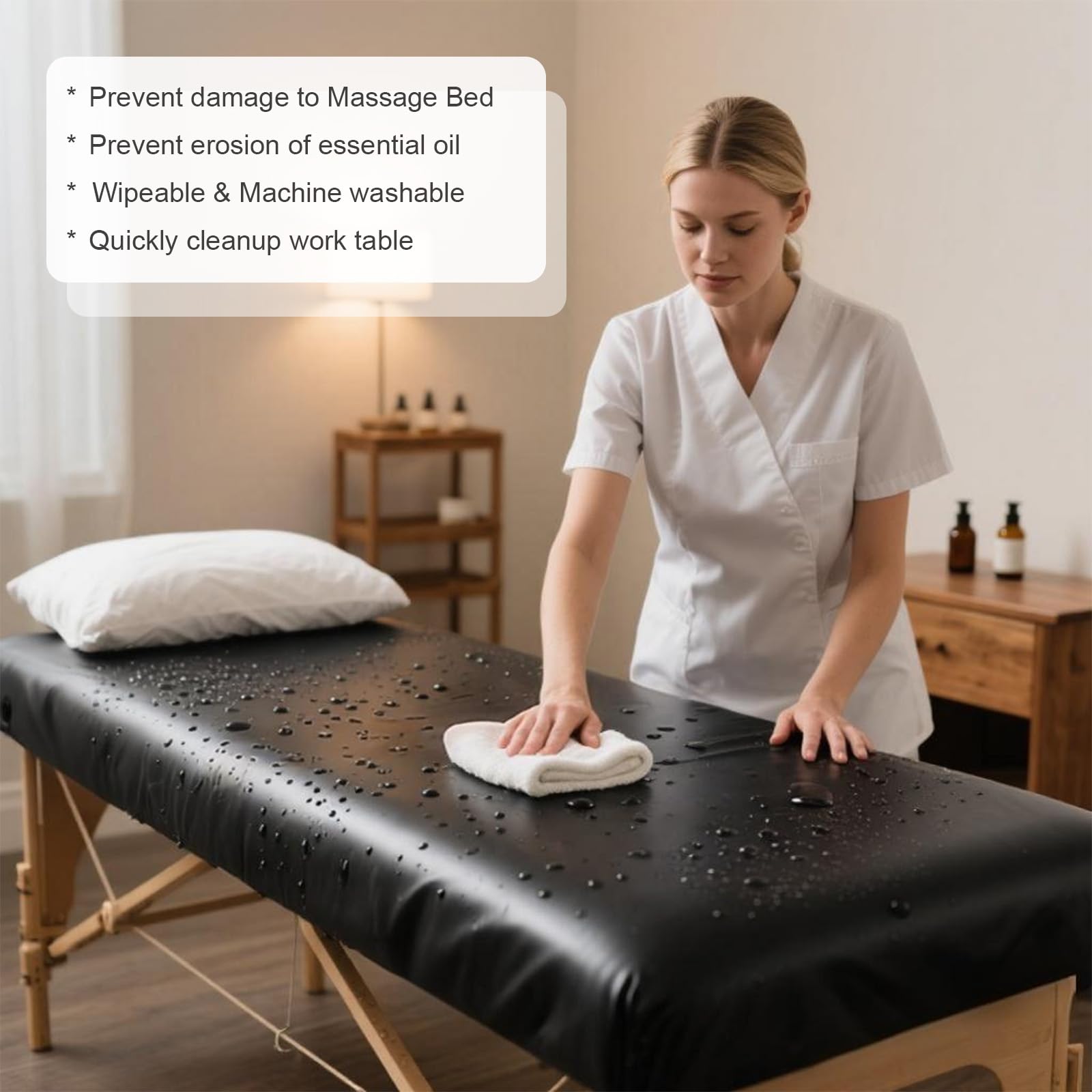 KAKU HOME in-use with therapist showing professional, hygienic setup