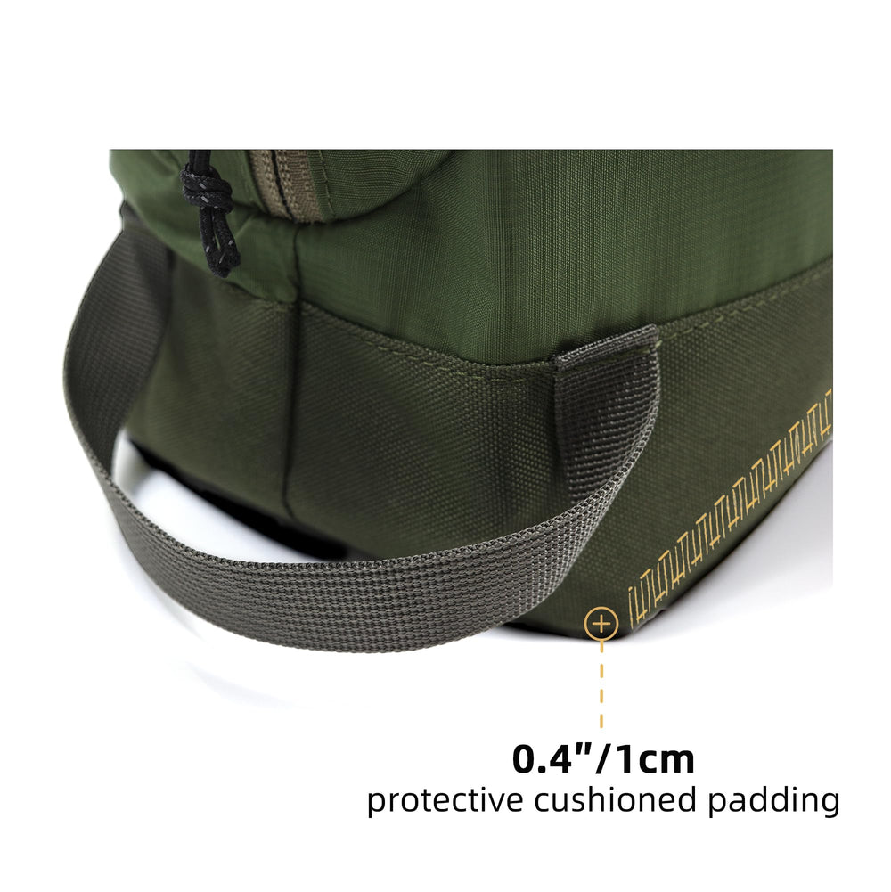 kalgoTeal TPU wet pocket close-up protecting other items from leaks