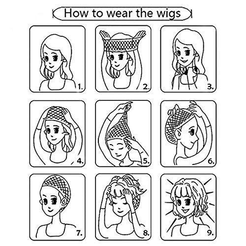 Kaneles packaging with included wig cap showing ready-to-wear convenience