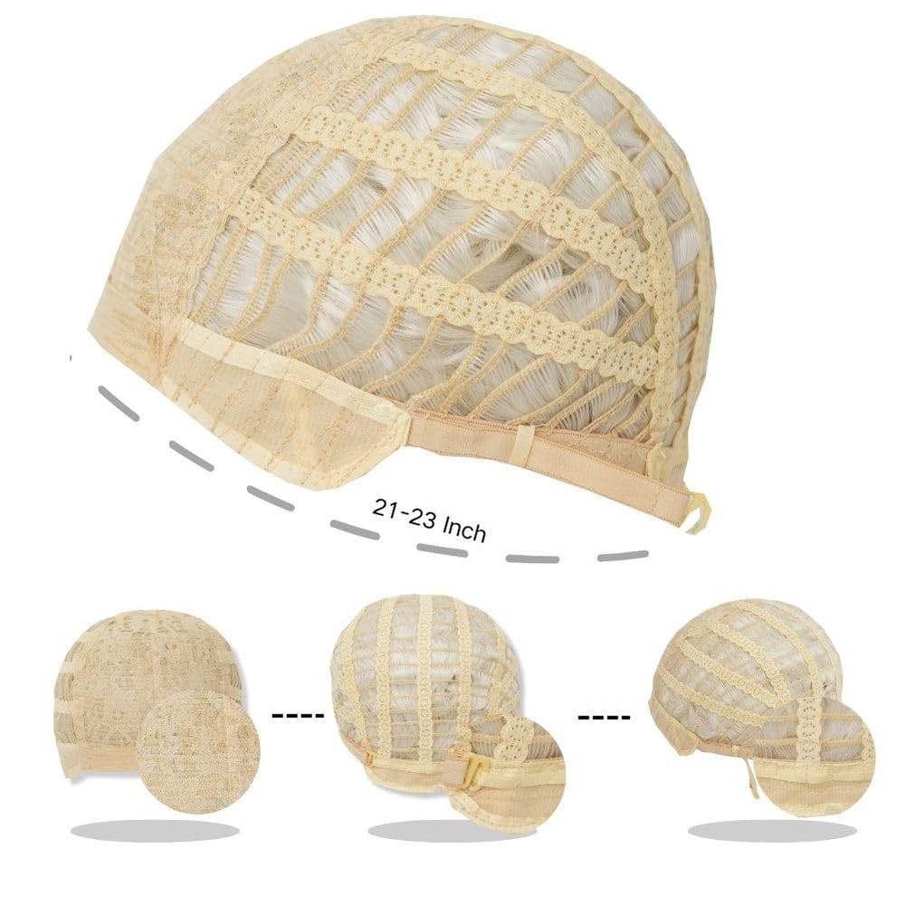 Kaneles wig held in hand for size comparison showing lightweight, portable benefit