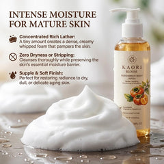 Kaori Bloom in-shower use underarm image illustrating targeted odor control