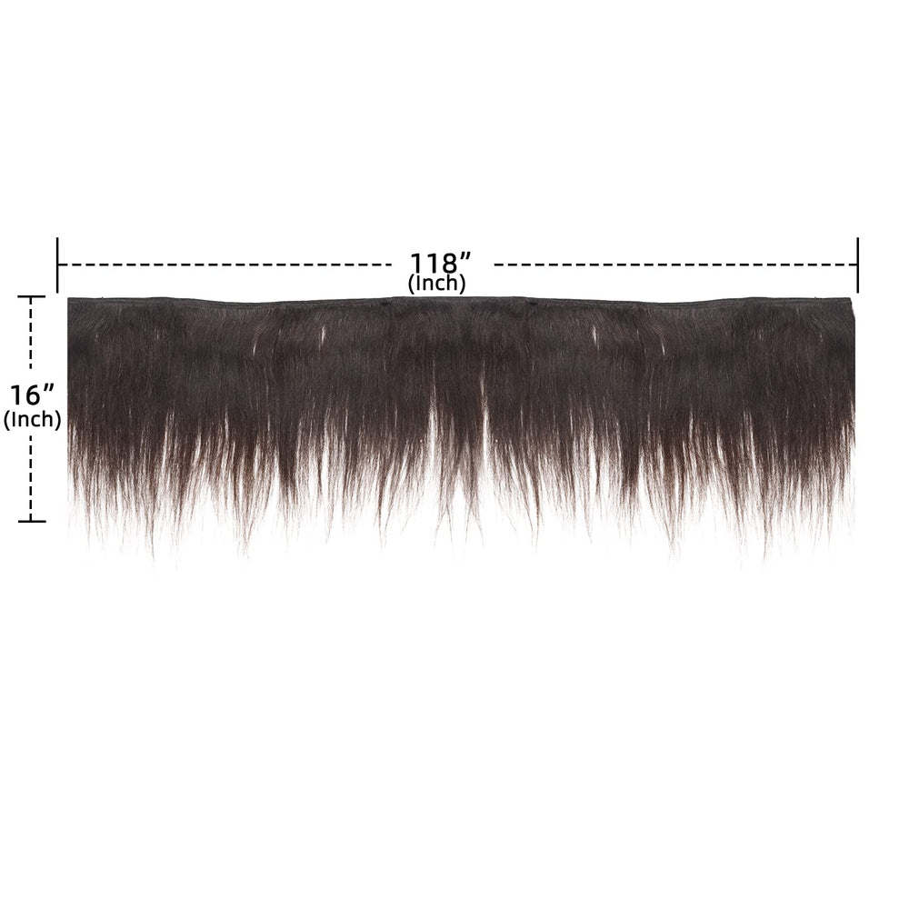 KARA HAIR FASHIONISTA close texture shot showing yaky strand softness benefit