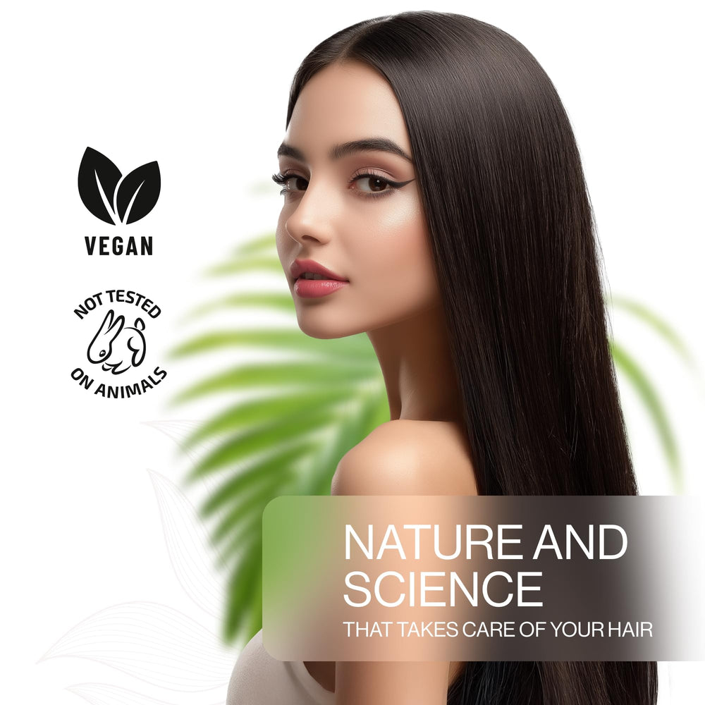 Kareol lifestyle image sleek hair after use showing frizz-free results