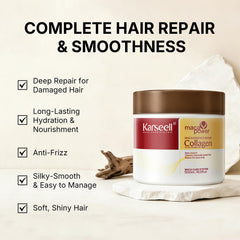 Karseell being applied to damp mid-lengths and ends for targeted repair