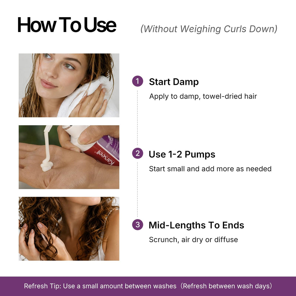 Karseell label close-up highlighting sulfate-free and color-safe benefits