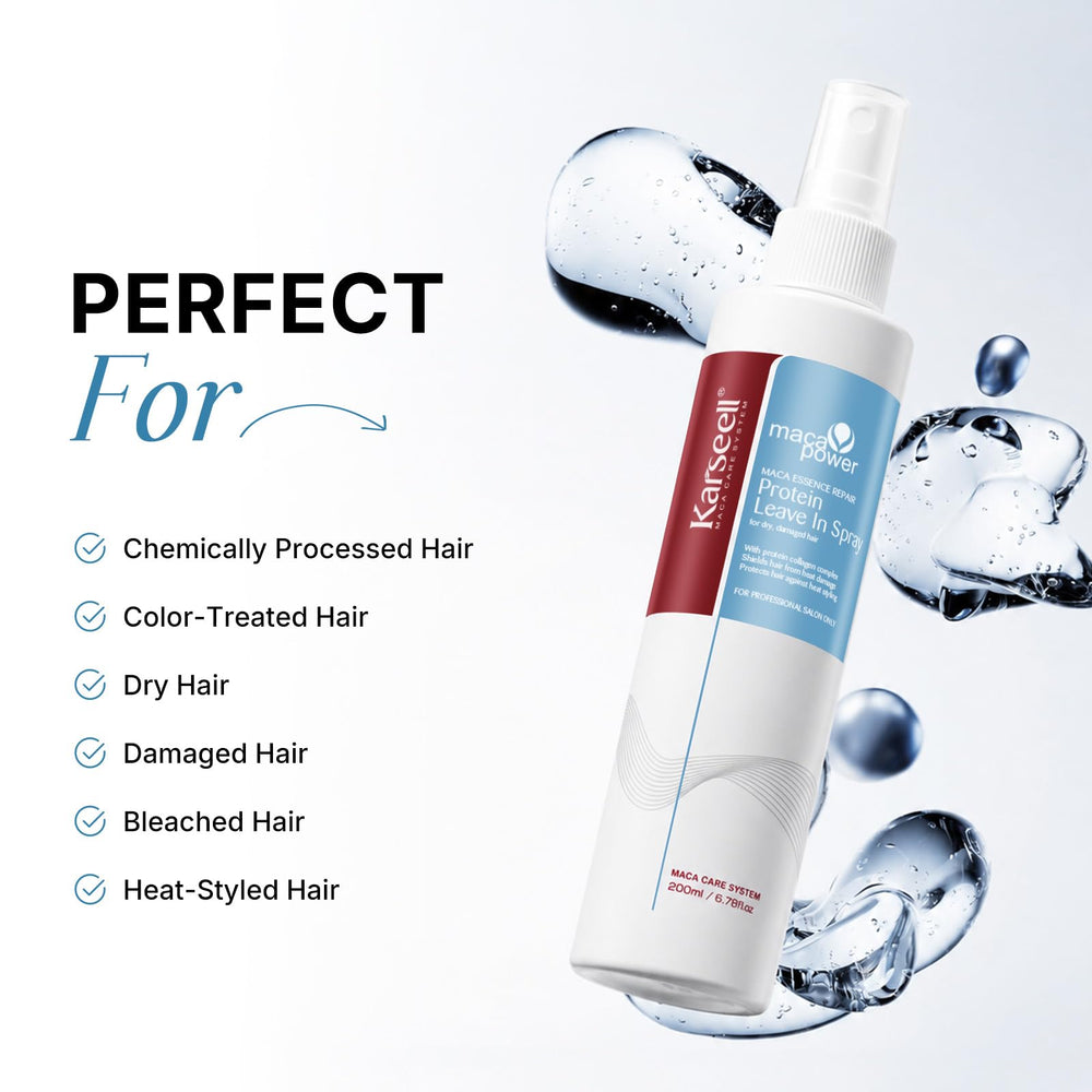Karseell bottle in hand demonstrating 6.78 fl oz size for long-lasting use