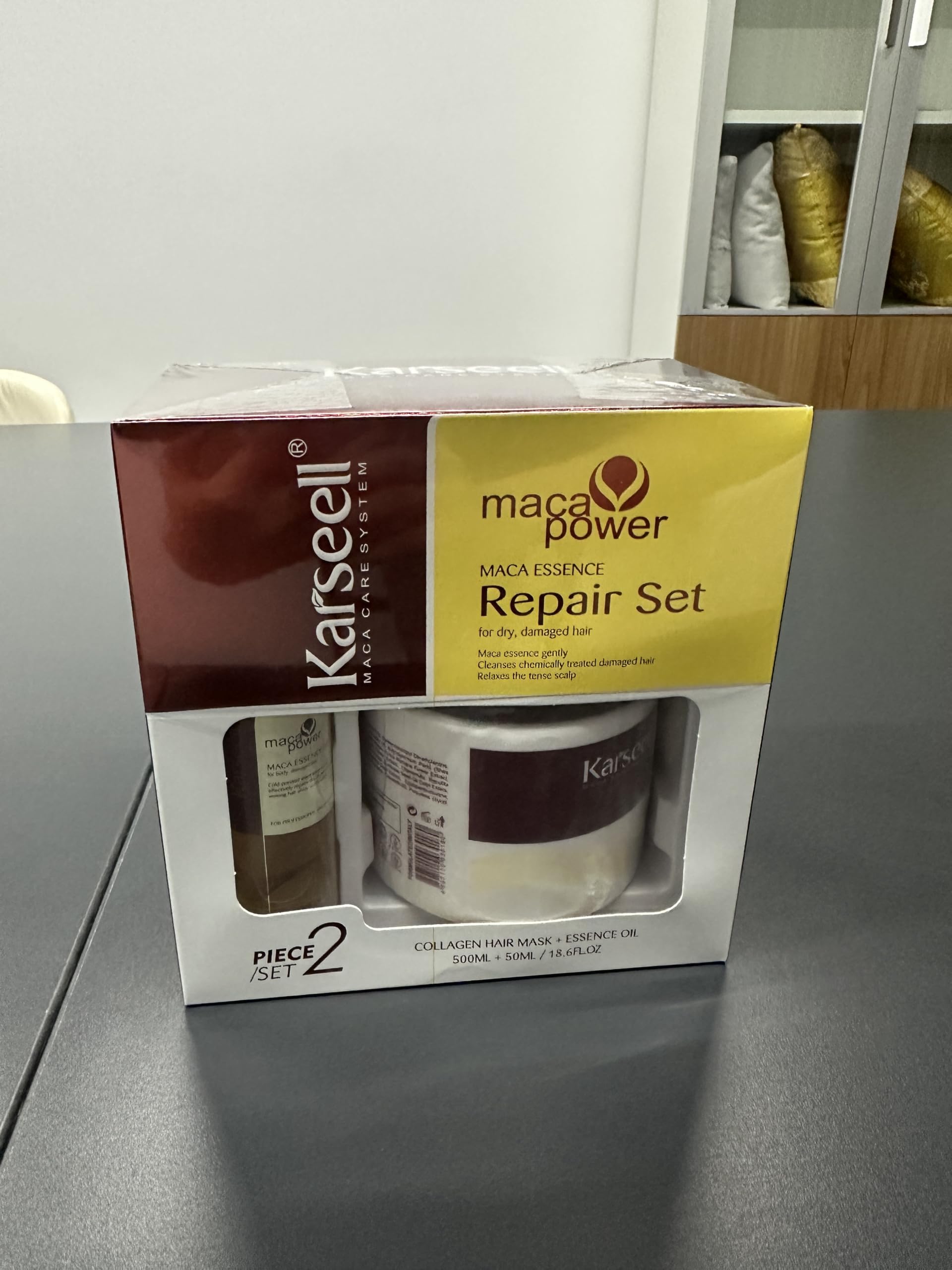 Karseell product held in hand for size comparison showing portability