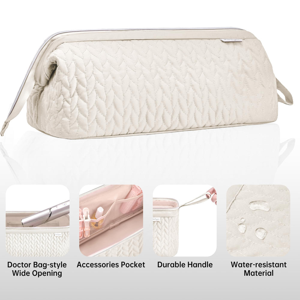 KarSyon packed inside a suitcase for tidy travel organization