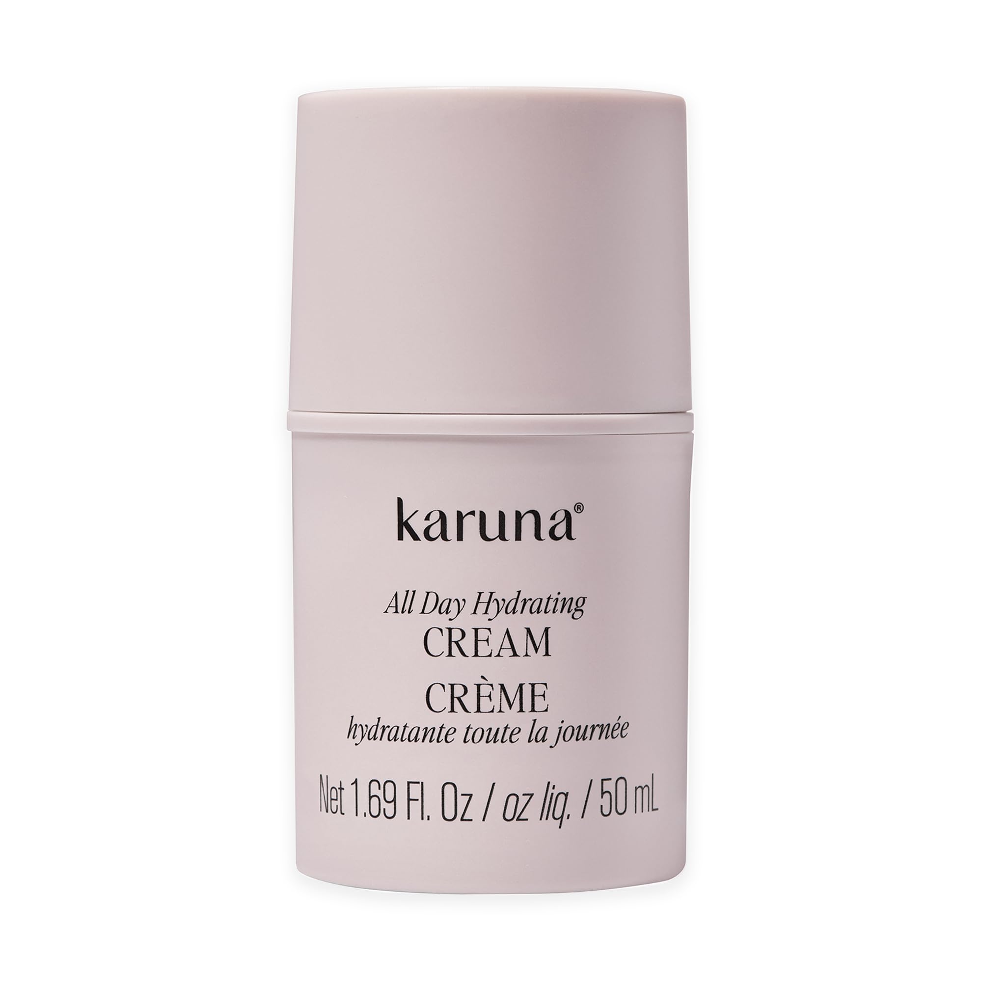 Karuna front packaging 50ml showing product and benefits