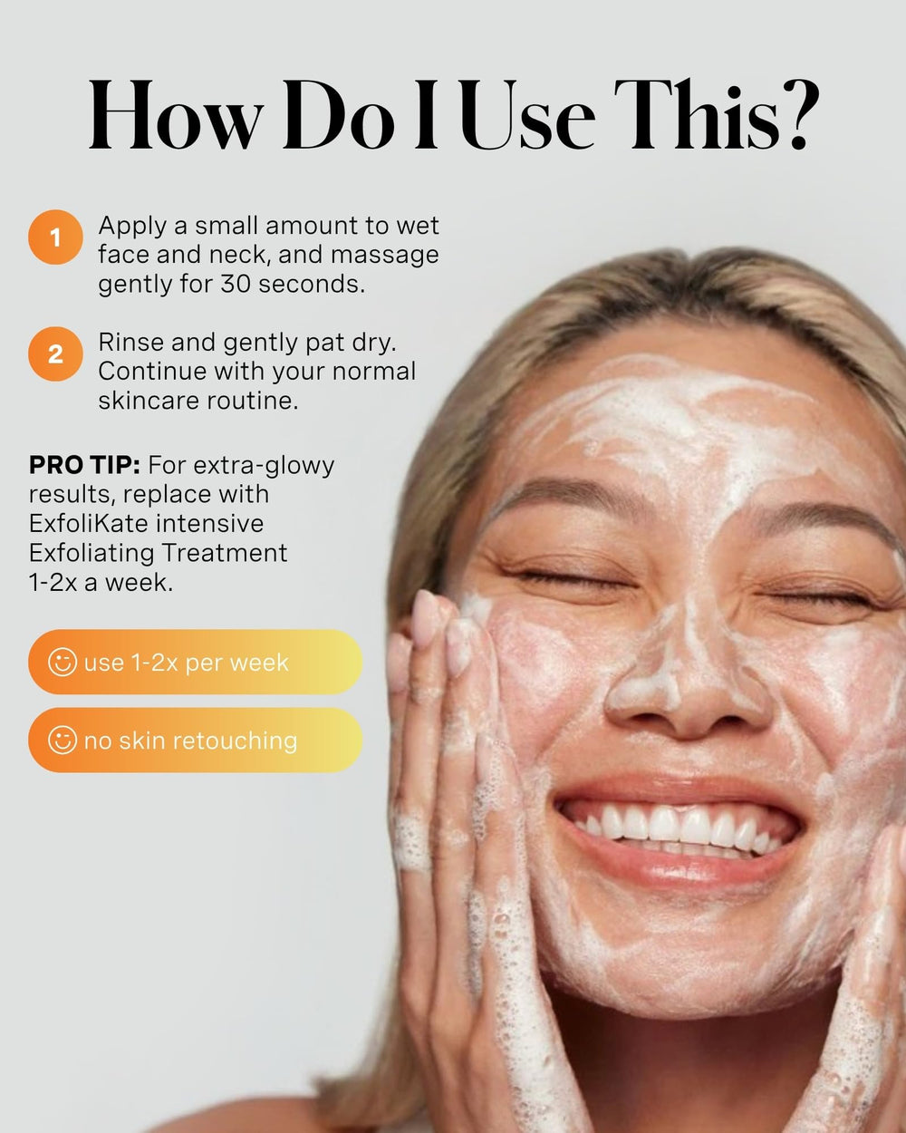 Kate Somerville bottle flatlay with ingredient visuals suggesting clinic-formulated care benefit