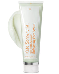 Kate Somerville cleanser front pump showing clean design and easy dispensing benefit