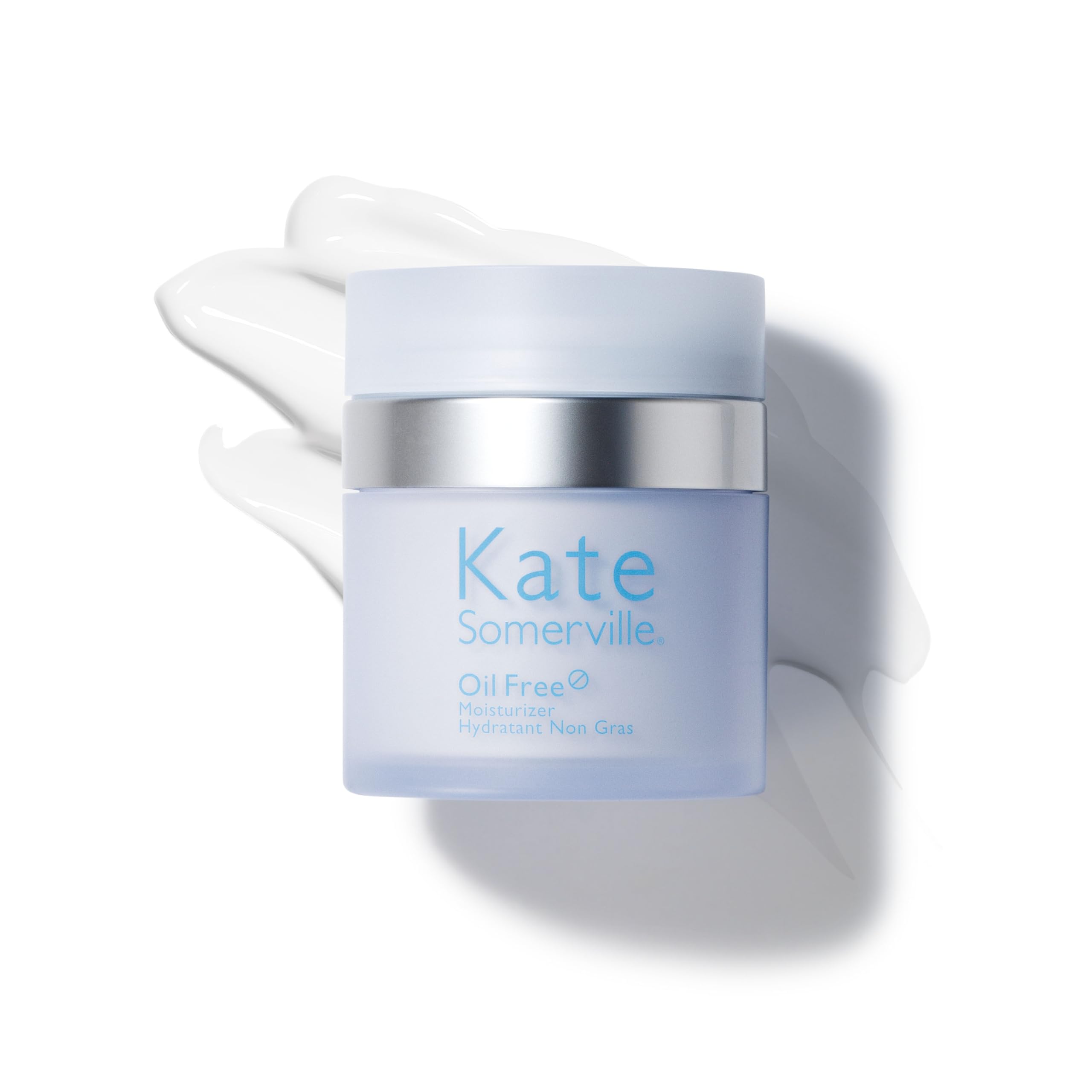 kate somerville front bottle shows product packaging and clear branding benefit lightweight hydration