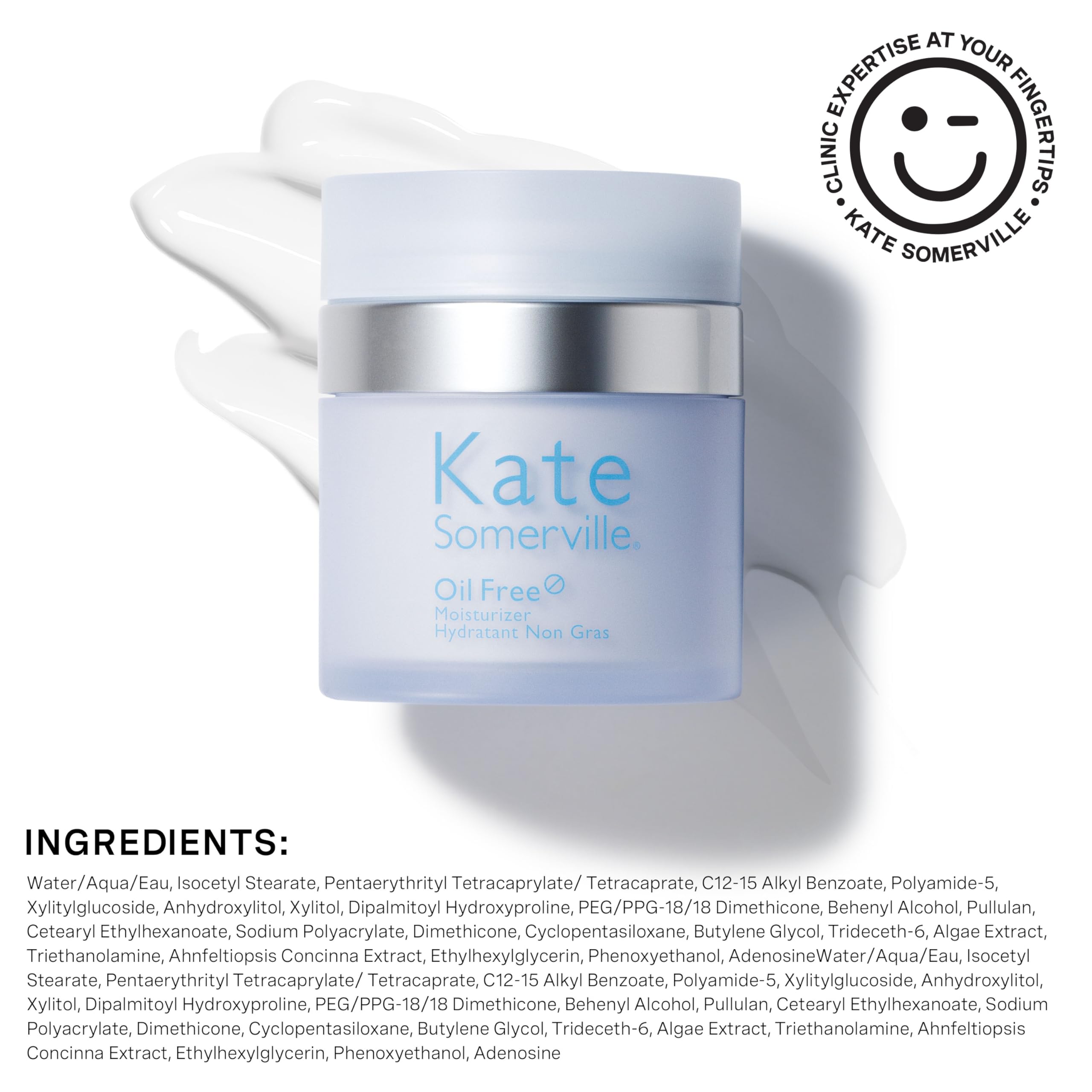 kate somerville size comparison with 1.7 fl oz shows compact travel-friendly benefit