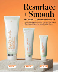 Kate Somerville foam texture close-up demonstrating gentle lather for softening skin benefit
