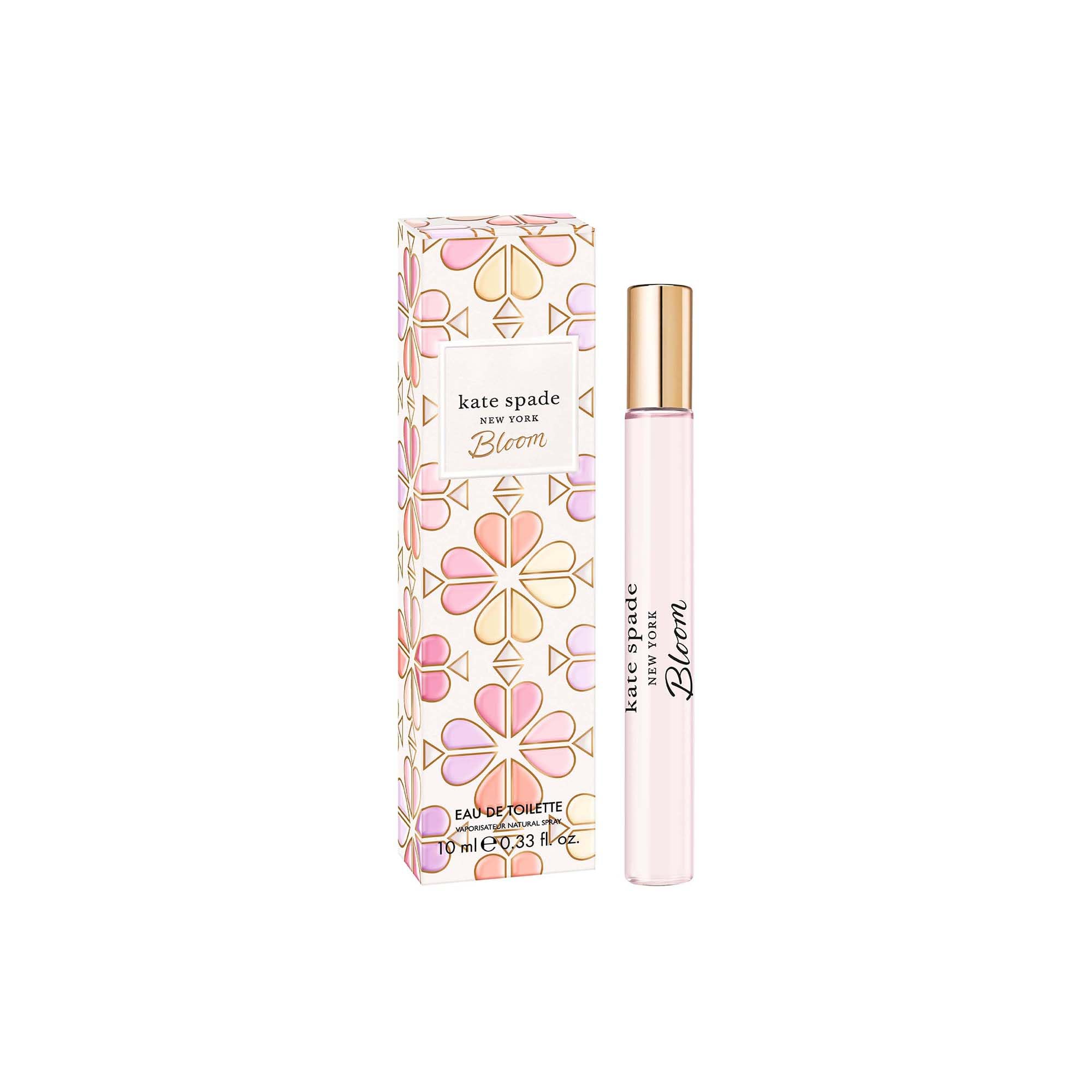 kate spade new york close-up of bottle detail emphasizing elegant design and portability